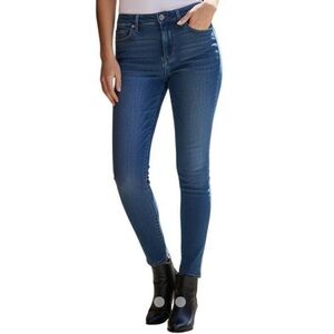 PAIGE Women's Classic Blue Skinny Jeans